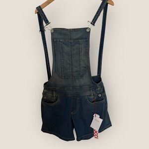 Fiorucci | Short Denim Overalls | Size 26 | NWT